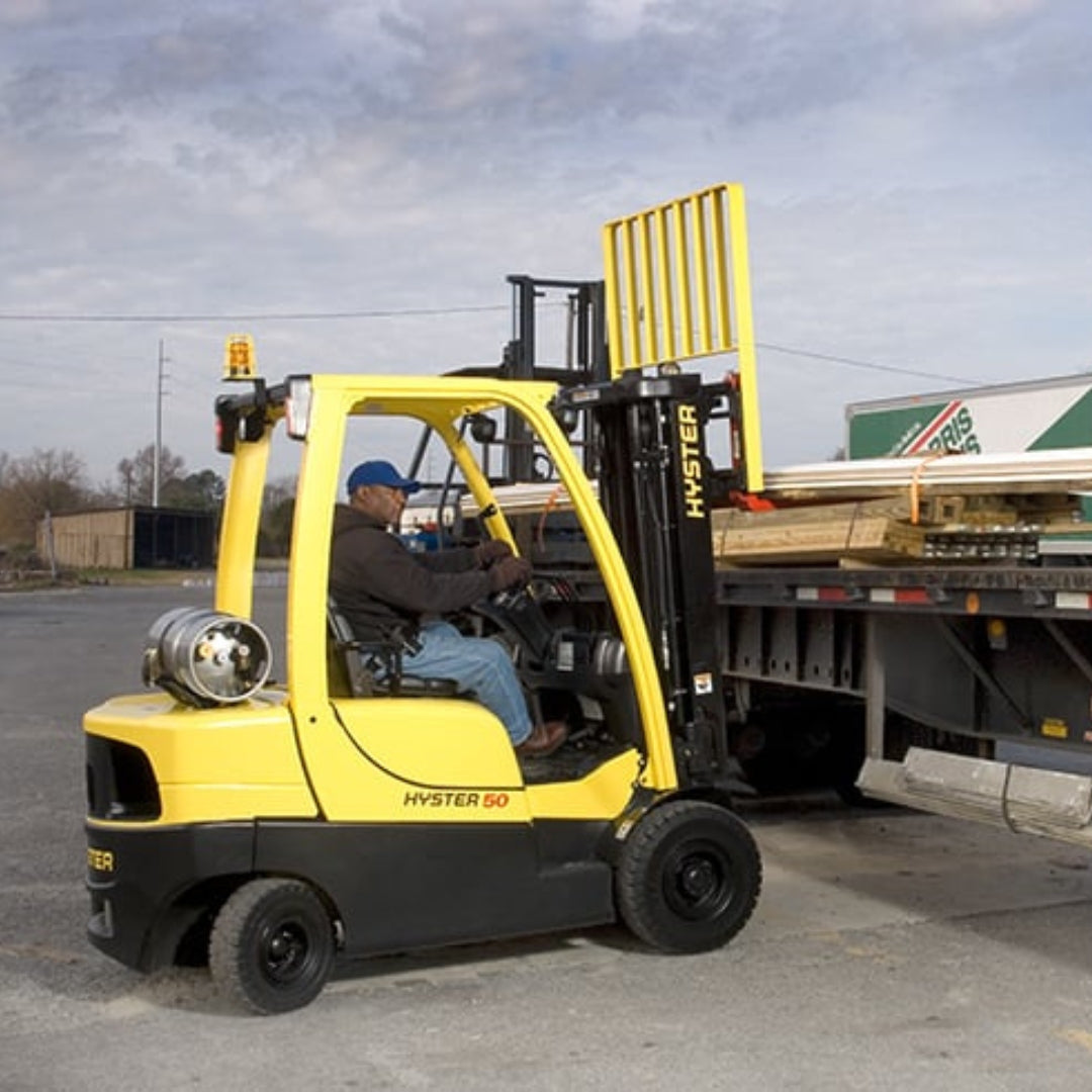 Montacargas Contrabalanceado HYSTER H40-70FT Gas Lp Con Llantas Rudomáticas