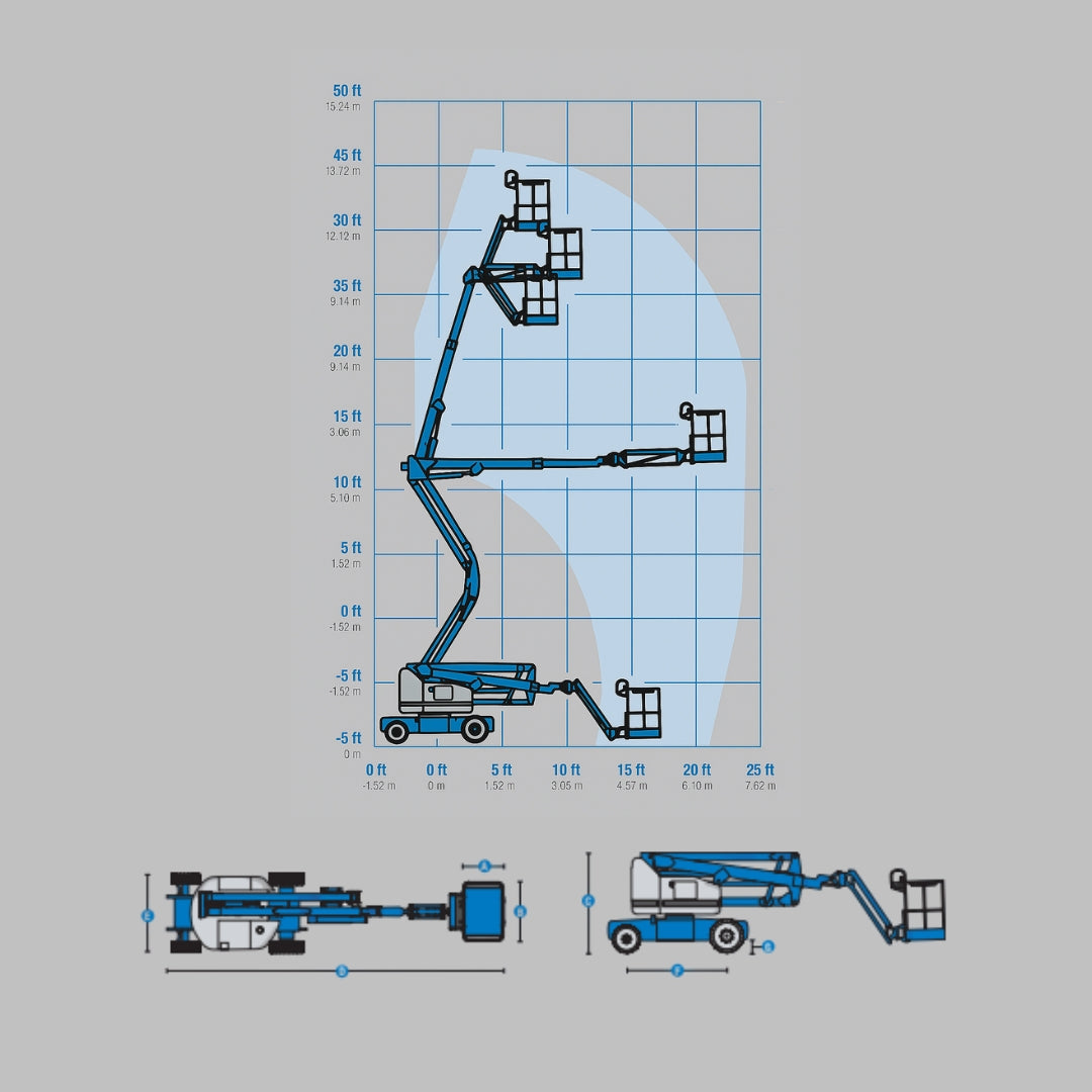 Plataforma De Elevación Articulada GENIE Z-40/23 Eléctrica