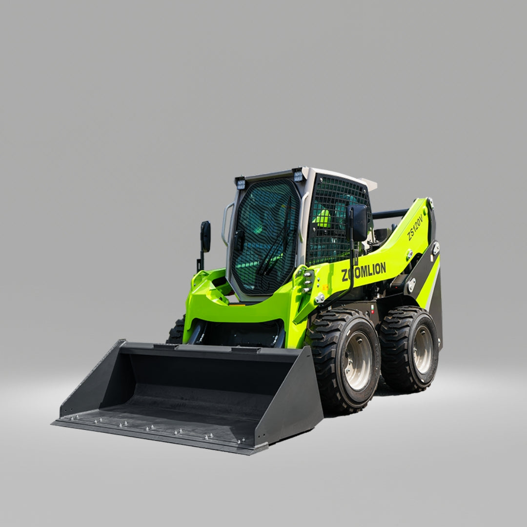 Minicargador ZOOMLION ZS120V Diésel Con Llantas De Caucho