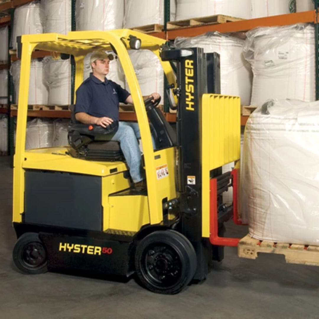 Montacargas Eléctrico HYSTER E45-70XN Con Llantas Cushion