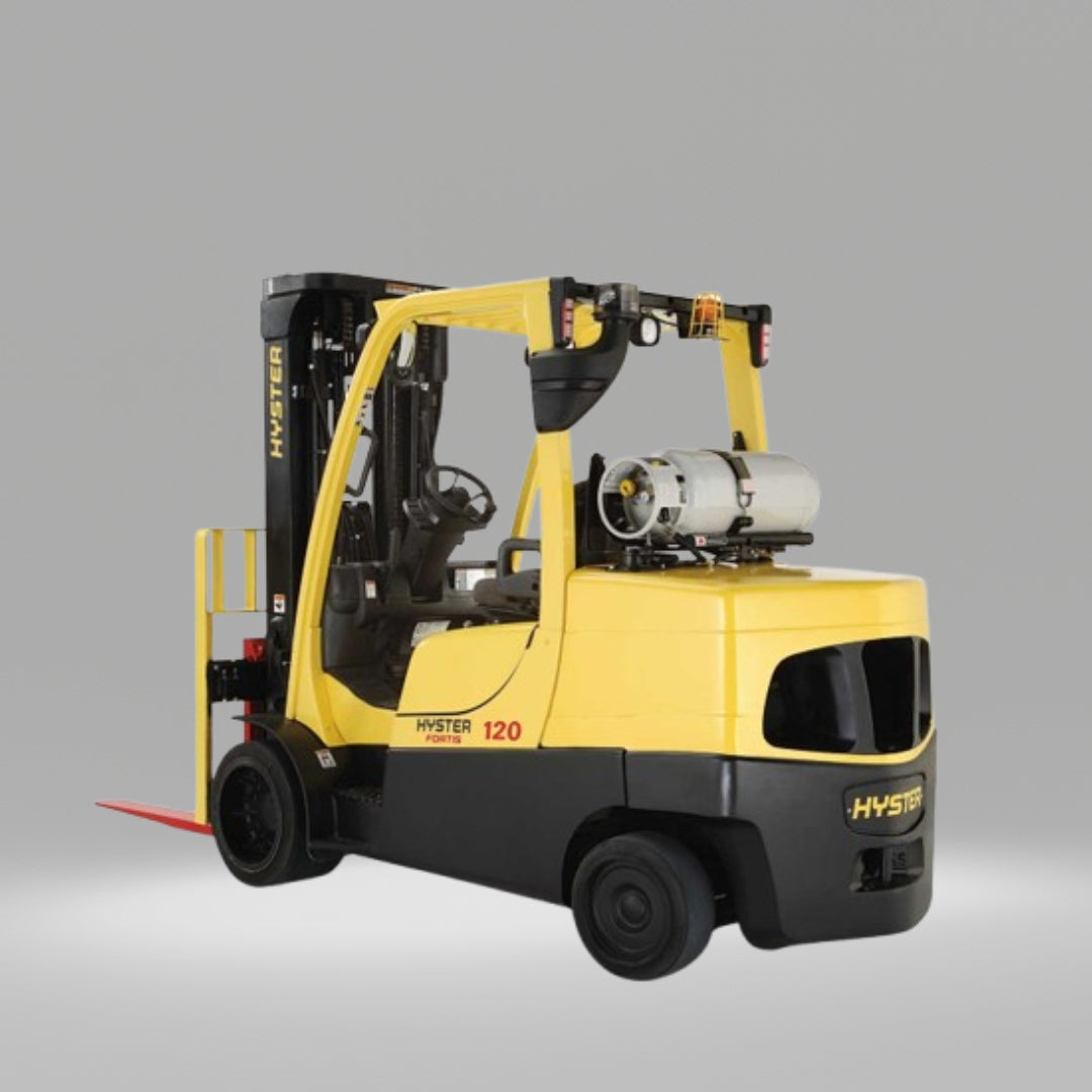 Montacargas Contrabalanceado HYSTER S80-120Ft Gas Lp Con Llantas Cushion