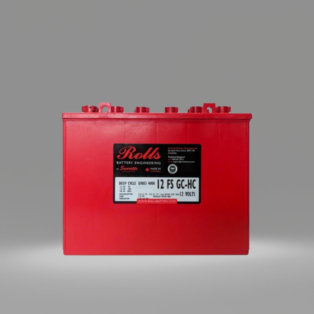 Bateria De Plomo-Acido Rolls Modelo 12 FS GC-HC 12v-206ah