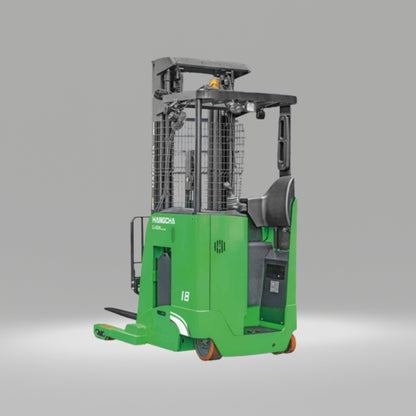 Montacargas Eléctrico Hangcha DR16Li con Batería de Litio (Reach Truck)