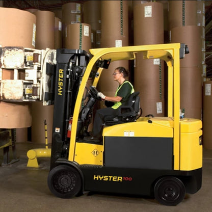 Montacargas Eléctrico HYSTER E80-120Xn Con Llantas Cushion