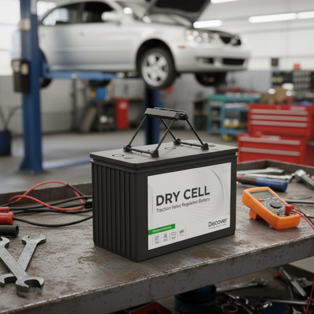 Batería AGM Marca Discover Modelo EV31A-A 12V-120AH