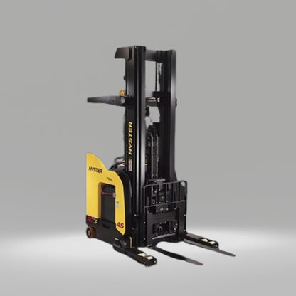Montacargas Eléctrico HYSTER Hombre Parado Tipo Reach