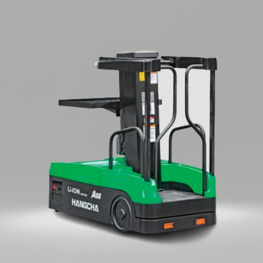 Stock Picker Eléctrico Hangcha OPM02Li con Batería de Litio