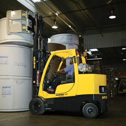 Montacargas Contrabalanceado HYSTER S80-120Ft Gas Lp Con Llantas Cushion