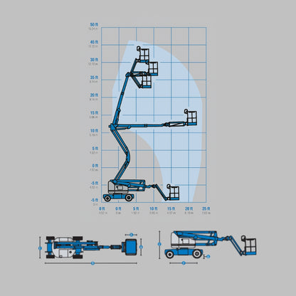 Plataforma De Elevación Articulada GENIE Z-40/23 Eléctrica