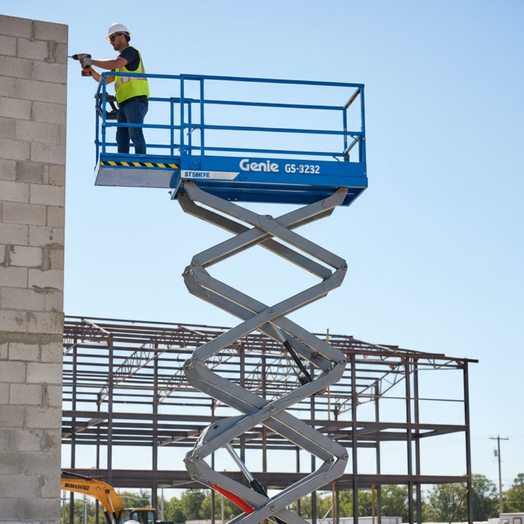 Plataforma De Elevación Tipo Tijera GENIE GS-3232 Eléctrica