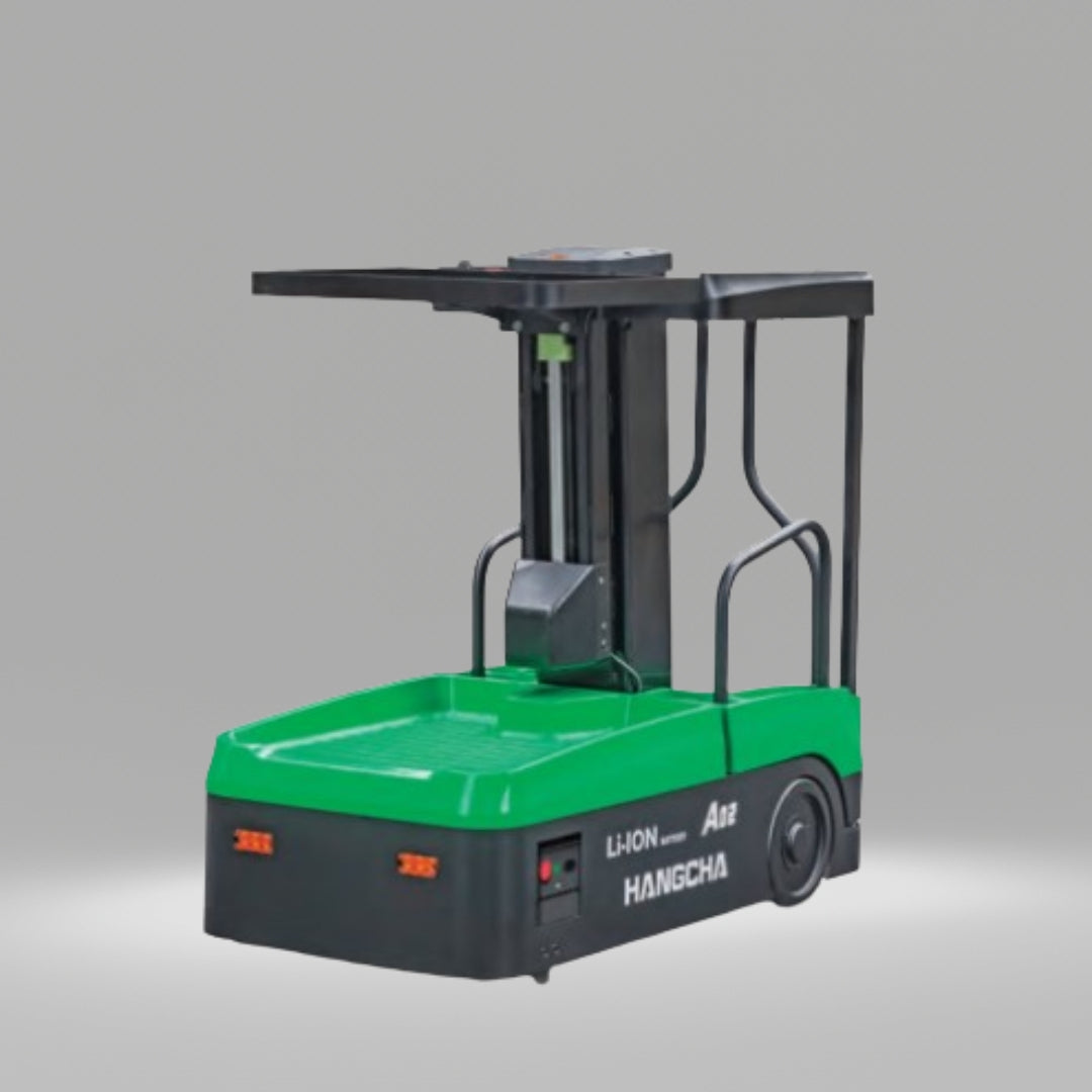 Stock Picker Eléctrico Hangcha OPM02Li con Batería de Litio
