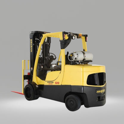 Montacargas Contrabalanceado HYSTER S80-120Ft Gas Lp Con Llantas Cushion