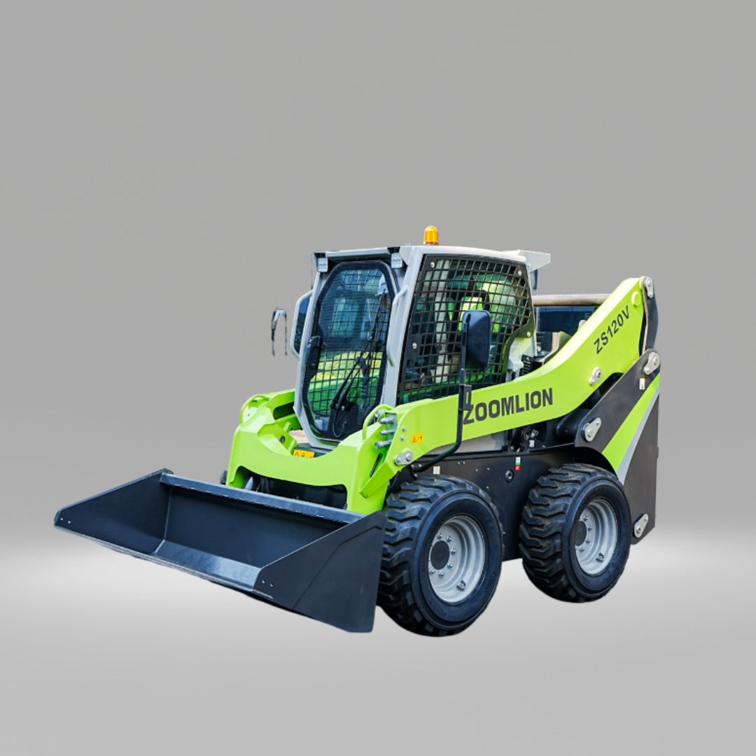 Minicargador ZOOMLION ZS120V Diésel Con Llantas De Caucho