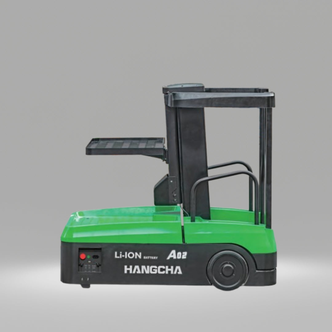 Stock Picker Eléctrico Hangcha OPM02Li con Batería de Litio