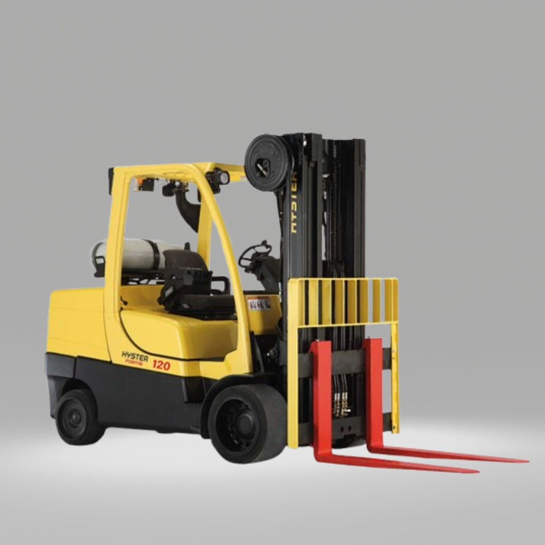 Montacargas Contrabalanceado HYSTER S80-120Ft Gas Lp Con Llantas Cushion