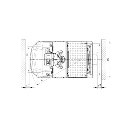 Carro de Arrastre Eléctrico Hangcha Modelo BT45Li Con Batería de Litio