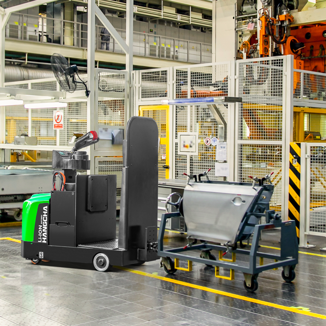 Carro de Arrastre Eléctrico Hangcha Modelo BT45Li Con Batería de Litio